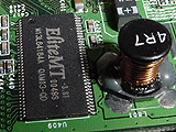 DDR SDRAMとコイル