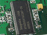 DDR SDRAMチップ