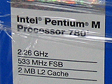 Pentium M 780 Miss Print?