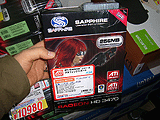 Radeon HD 3470ビデオカード
