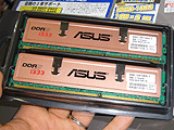 DDR3 DIMM付きASUSマザーボード