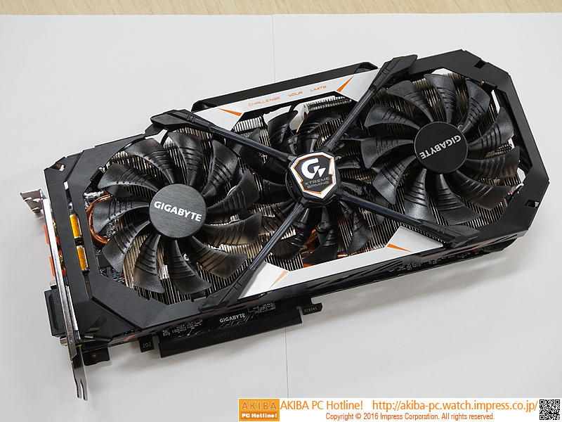 独自機能が満載のGeForce GTX 1080がGIGABYTEから登場、早くも品薄に 