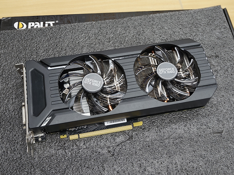 Palit Geforce GTX1060 3GB Dual Fan - PCパーツ