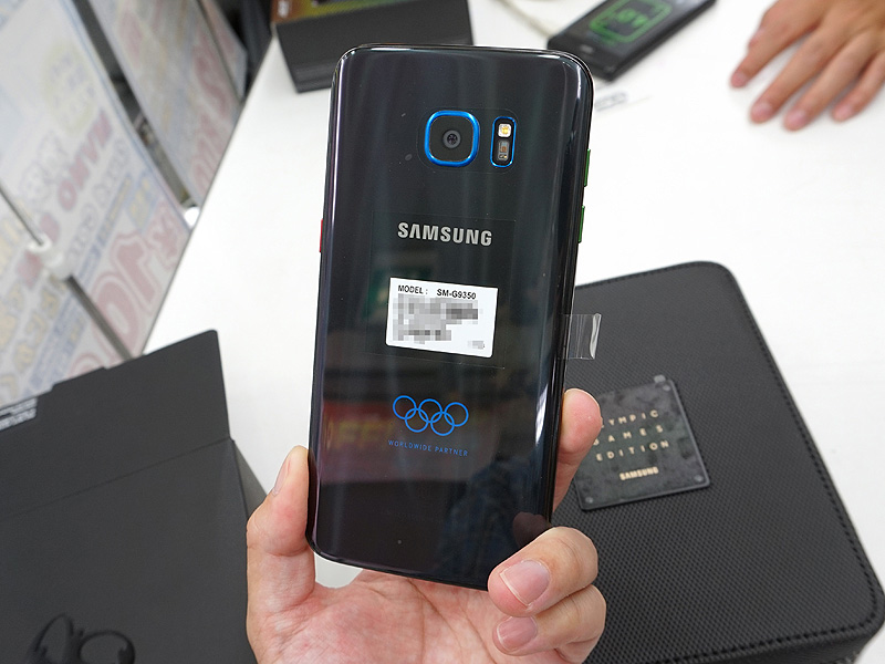 リオ五輪選手にも提供された「Galaxy S7 edge」の特別版が店頭販売中