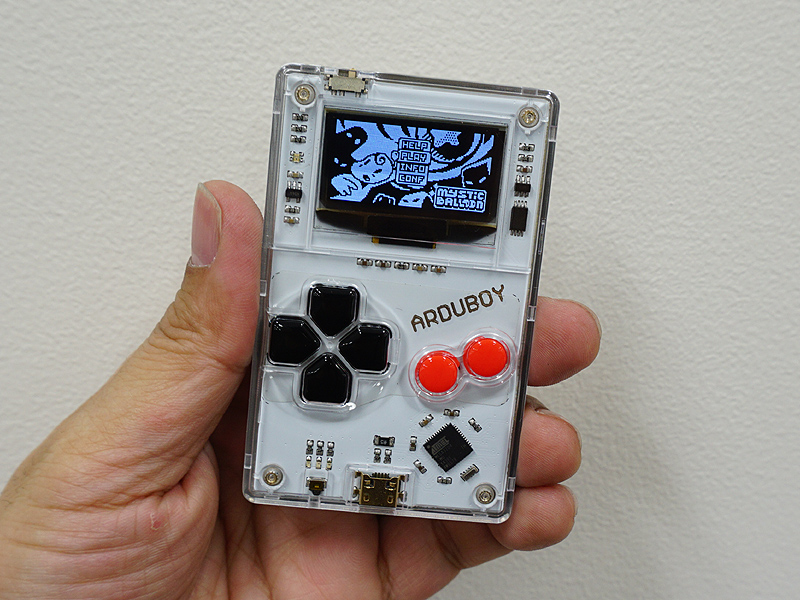 ゲームボーイっぽい超小型ゲーム機「ARDUBOY」が店頭販売中 - AKIBA PC Hotline!