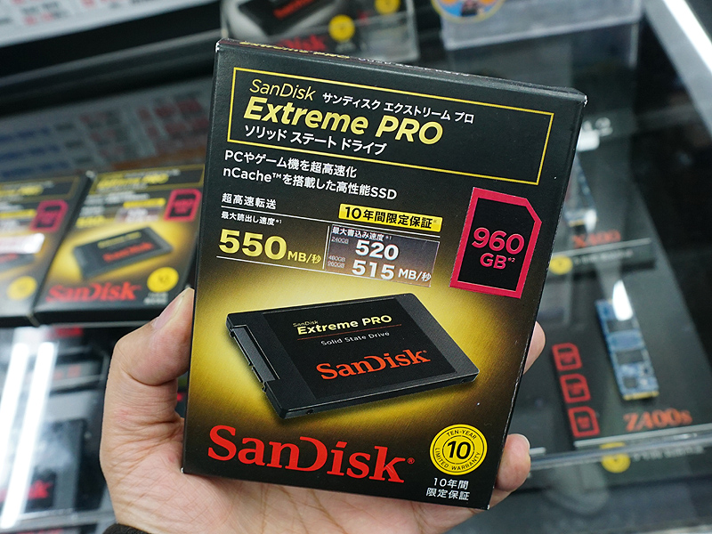 10年保証のSanDisk製SSD「Extreme PRO」が生産完了に、後継の予定無し ...