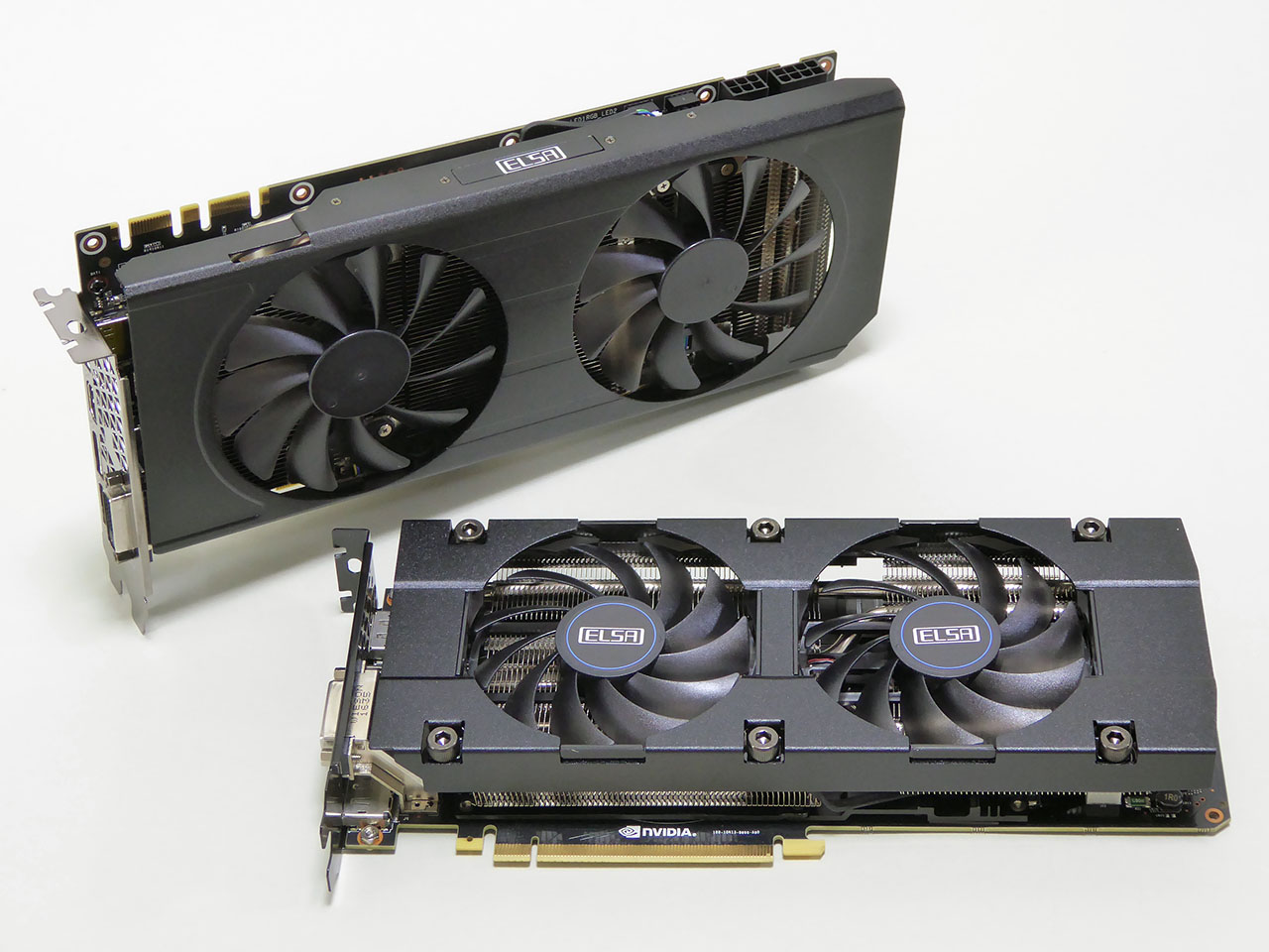 ELSA GeForce GTX-1070 ST 8GB 半田面カバー付き