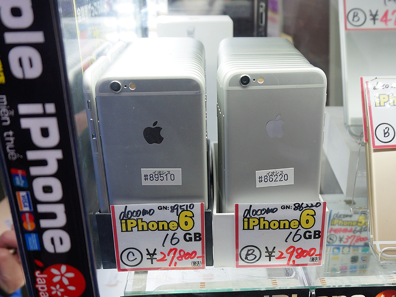 格安SIM対応のドコモ版iPhone 6が税込27,800円でセール中、Cランク品