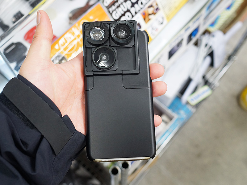 望遠・魚眼・広角レンズを備えたiPhone用ケースが販売中 - AKIBA PC