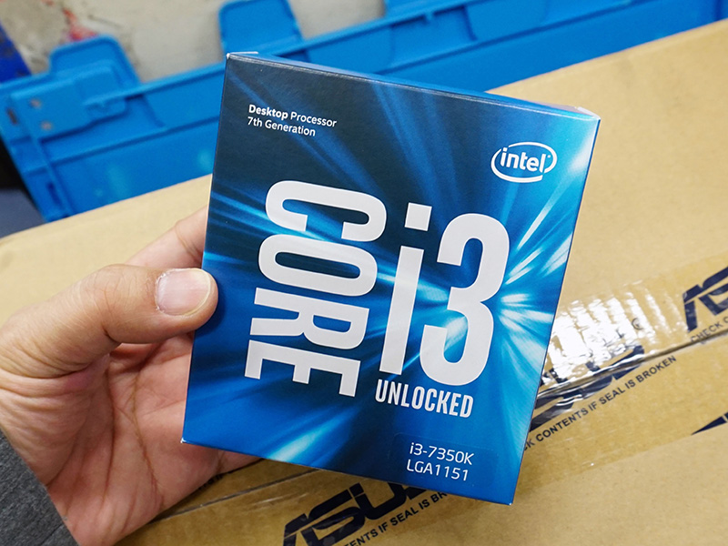 intel core i3 7350K  動作確認済　高シングル性能 i3シリーズ初のアンロック、「Core i3-7350K」がデビュー - AKIBA PC