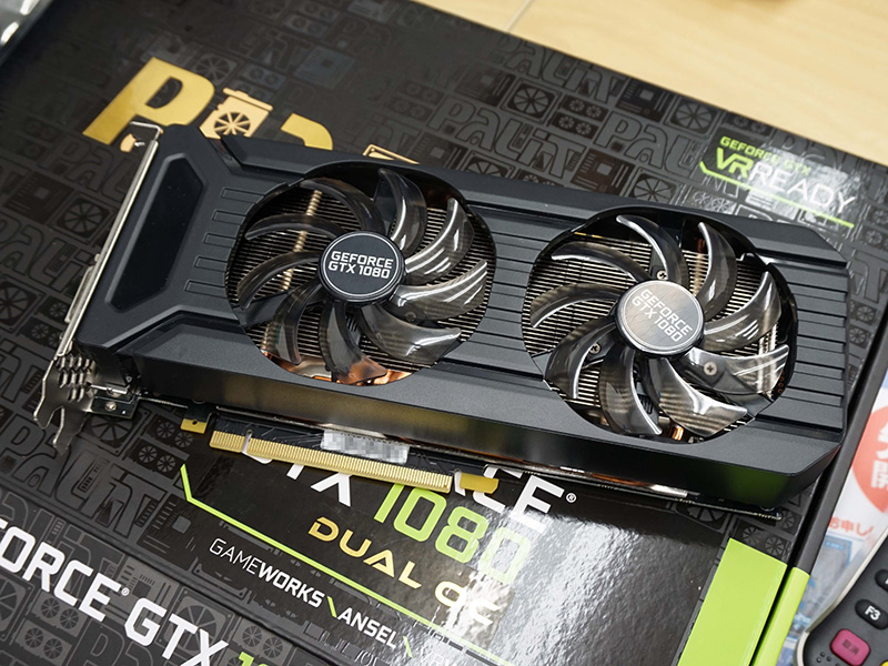 GTX 1080 DUAL palit社製