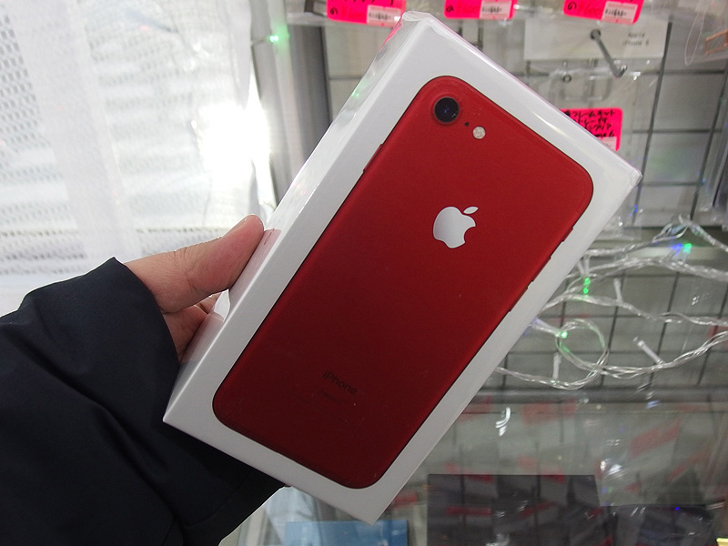 Apple iPhone 7 Plus RED 本体 シャッター音なし mipred1.jpg