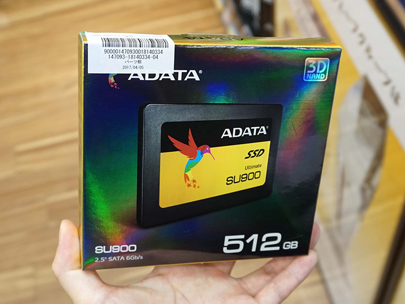 Potatoes victory incident 3D MLC NAND採用のADATA製SSD「Ultimate SU900」の512GBが発売 - AKIBA PC Hotline!
