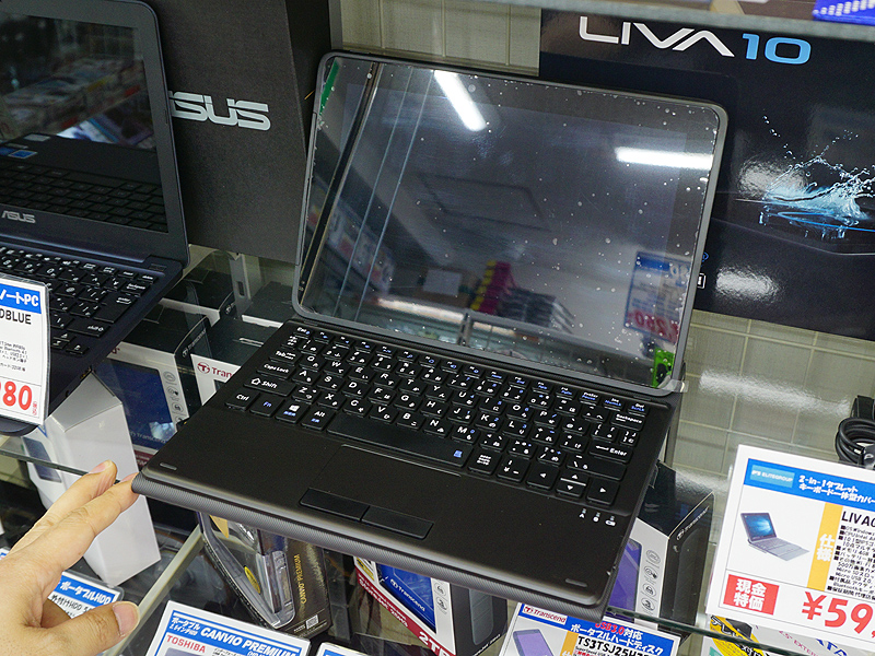 防塵防沫仕様の2in1 PC「LIVA TE10EA3」がデビュー、ペン入力対応