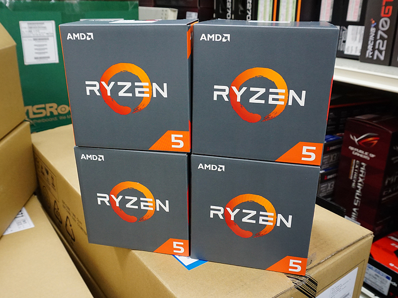 Ryzen 5」販売開始、「Kaby Lake」続落でCore i5-7600Kが3万円割れ