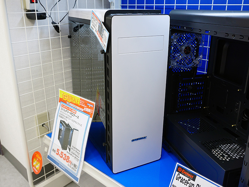 強化ガラス採用で実売5,980円のPCケース「GraceFun」が発売