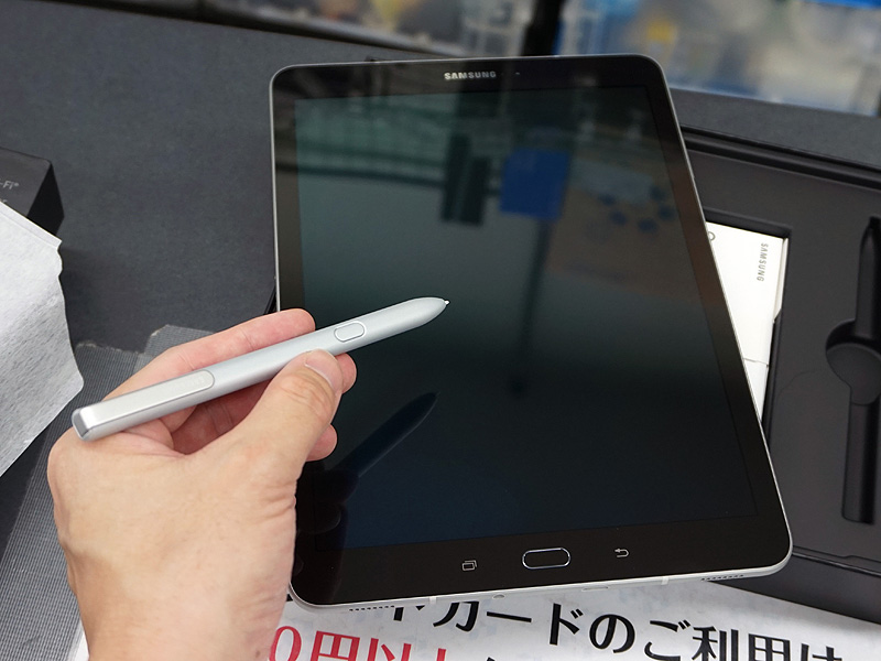 ペン入力対応のハイスペックタブレット「Galaxy Tab S3」のWi-Fi