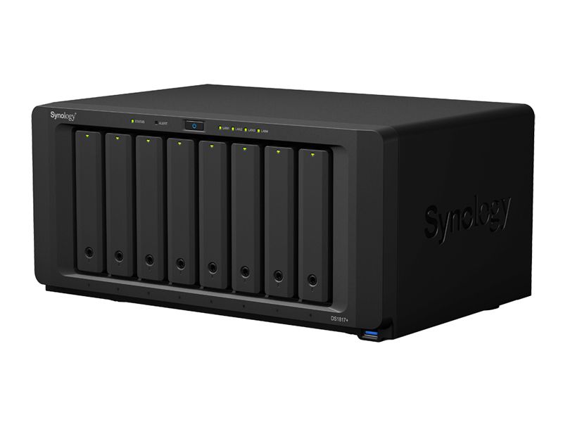10GbE LANを2基備えたSynologyの8ベイNAS「DS1817」が入荷 - AKIBA PC