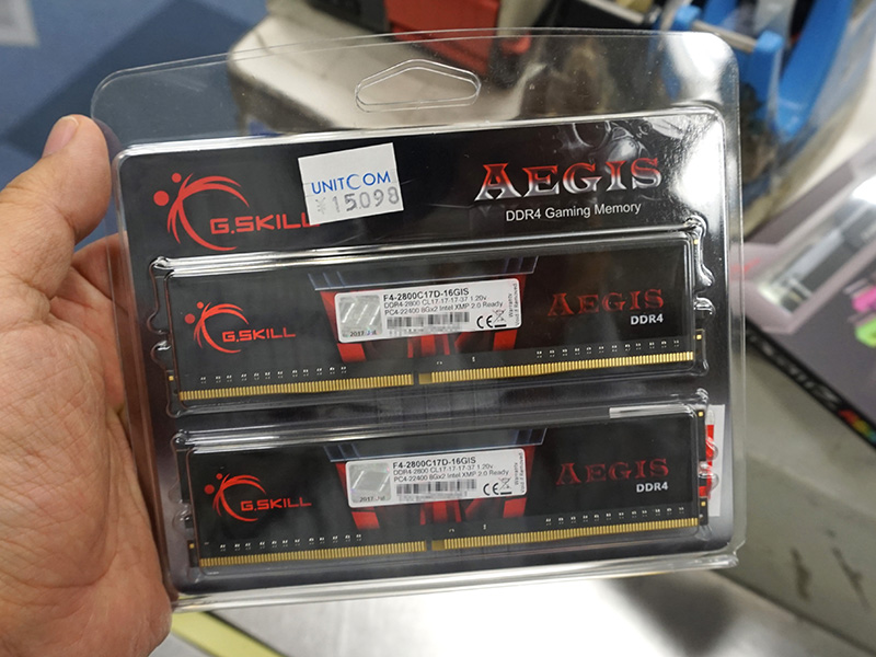 G.SKILL AEGIS DDR4 メモリー 2枚セット G.SKILL Aegis DDR4メモリ 32GB（16GB x 2枚セット） PCパーツ
