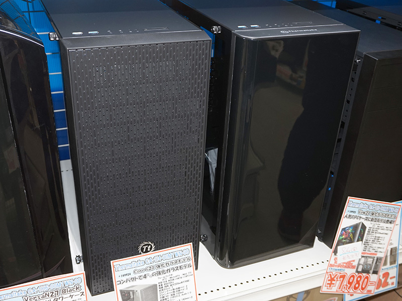 両サイドに強化ガラスを採用した安価なPCケースがThermaltakeから登場