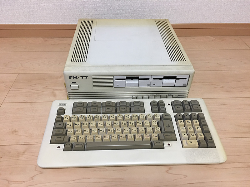 富士通 FM-7の実質的な後継機種「FM-77」 - AKIBA PC Hotline!