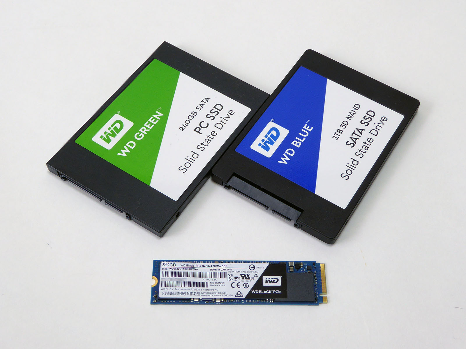 SSDもカラーで選ぶ、3色展開のWestern Digital製SSDの選び方 - AKIBA