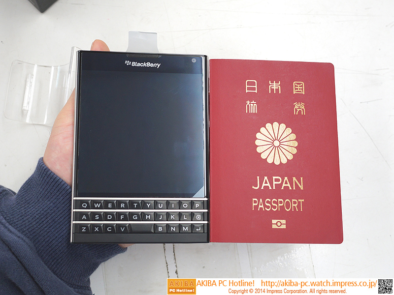 blackberry passport ストア スピーカー