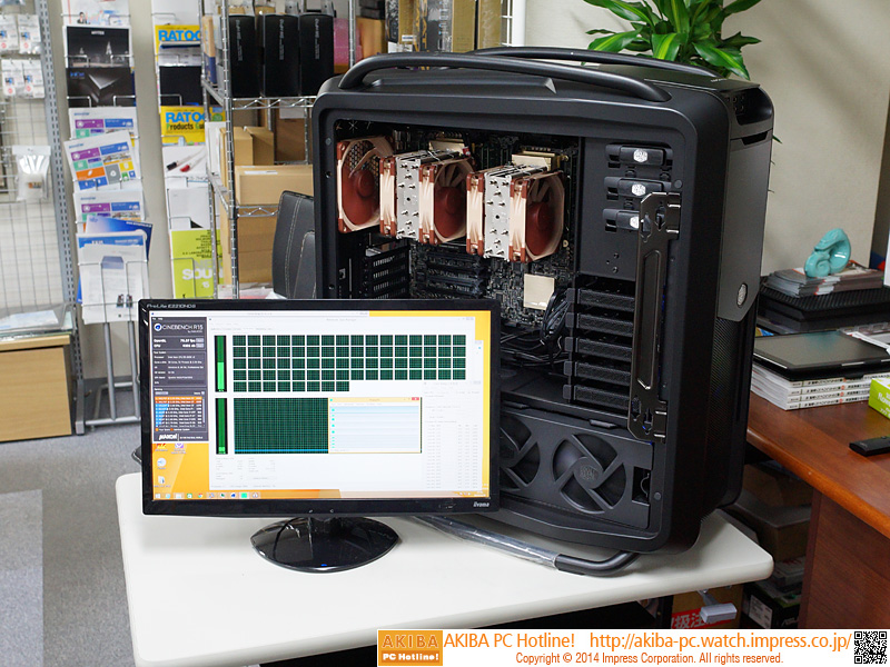総額150万円超え、合計36コア/72スレッドのXeon搭載ハイエンドPCが店頭 