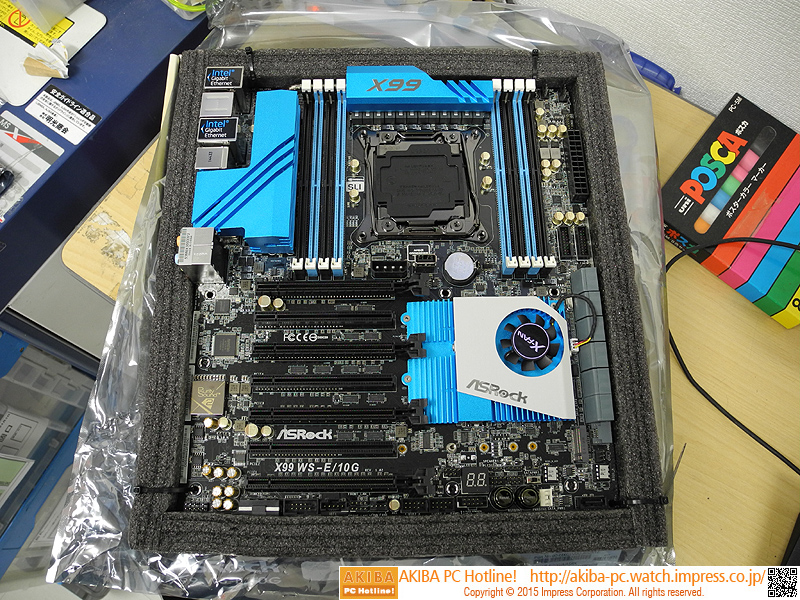 デュアル10Gigabit LAN搭載のASRockマザー「X99 WS-E/10G」が発売