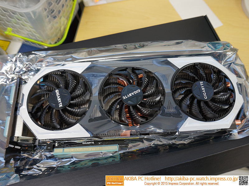 オリジナルクーラー搭載のGeForce GTX 980 Tiが初登場、実売11万円台 ...