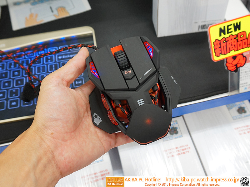 Mad Catz製品にそっくりなゲーミングマウスが上海問屋から登場 - AKIBA