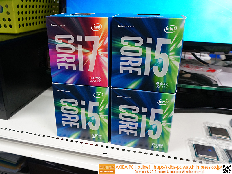 Skylakeのラインナップが拡充、TDP65W/35WのCore i7/i5が発売 - AKIBA