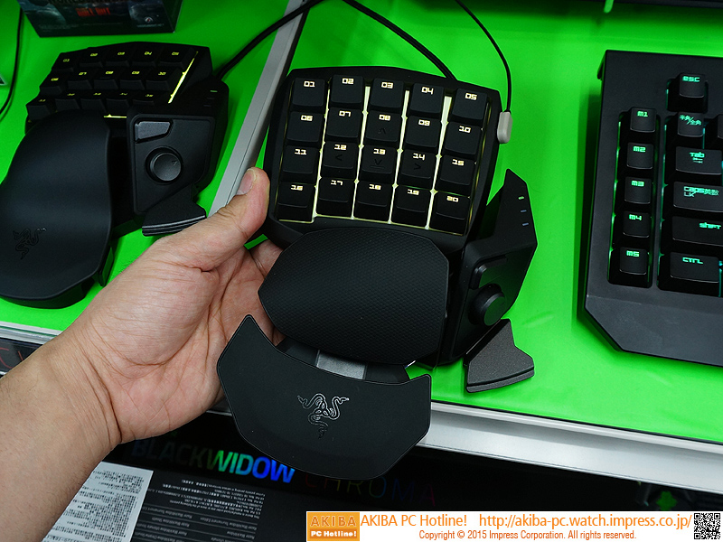 Razerの左手用キーパッド「Orbweaver Chroma」が発売 - AKIBA PC Hotline!