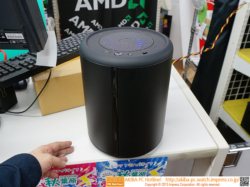 Mac Proそっくりな円筒形のMini-ITXケース「黒鼓」が来週発売 - AKIBA