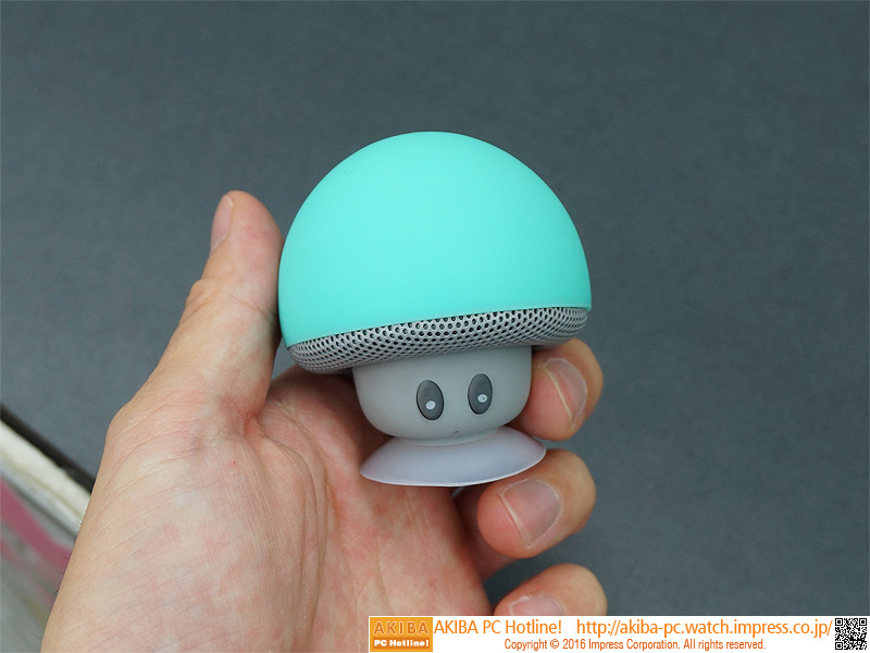 1UPキノコみたいなBluetoothスピーカーが販売中 （取材中に見つけた