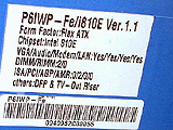 P6IWP-Fe/i810E , P6IWP-Fe/i810
