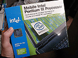 Mobile Pentium III 450MHz (リテールパッケージ) , Mobile Pentium III 500MHz (リテールパッケージ)