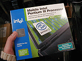 Mobile Pentium III 650MHz（リテールパッケージ）
