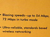 72Mbps in turbo mode