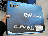 GALAXY TECHNOLOGY GF8800GTX PCI-E 768MB DDR3 324Bit w/HDTV/Dual DVI