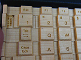 木製のキーボード自作キット