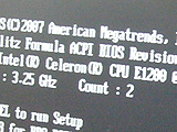 Celeron Dual-Core E1200 OCデモ