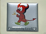 Powerd by FreeBSD
