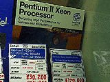 Xeon(1MB)は11万円安…