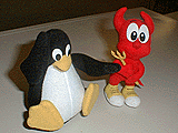 Linuxペンギン人形