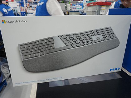 Surfaceブランドのエルゴノミクスキーボードが発売 Bluetooth対応 Akiba Pc Hotline