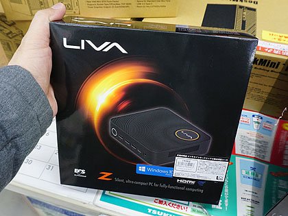 Pentium搭載の小型ファンレスpc Liva Z N40 が発売 Akiba Pc Hotline