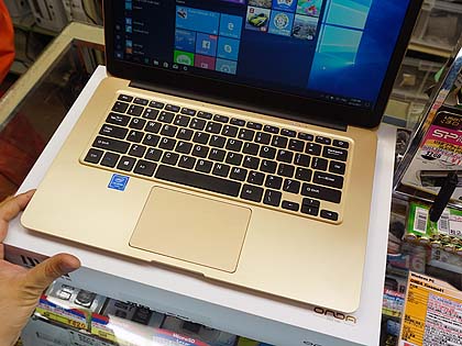 Macbookっぽい14型フルhdノート Xiaoma41 が販売中 実売36 800円 Akiba Pc Hotline