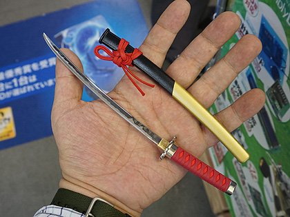 坂本龍馬や織田信長の愛刀をモチーフにした 名刀ペーパーナイフ が店頭販売中 取材中に見つけた なもの Akiba Pc Hotline