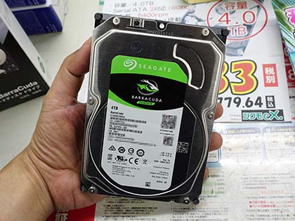 容量4tbの薄型3 5インチhdd St4000dm004 が発売 2tbプラッタ採用 Akiba Pc Hotline